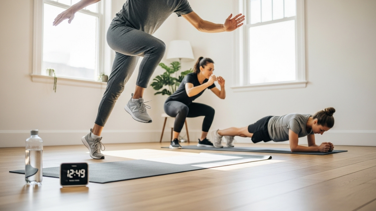 10-Minute Full Body Workout Without Equipment