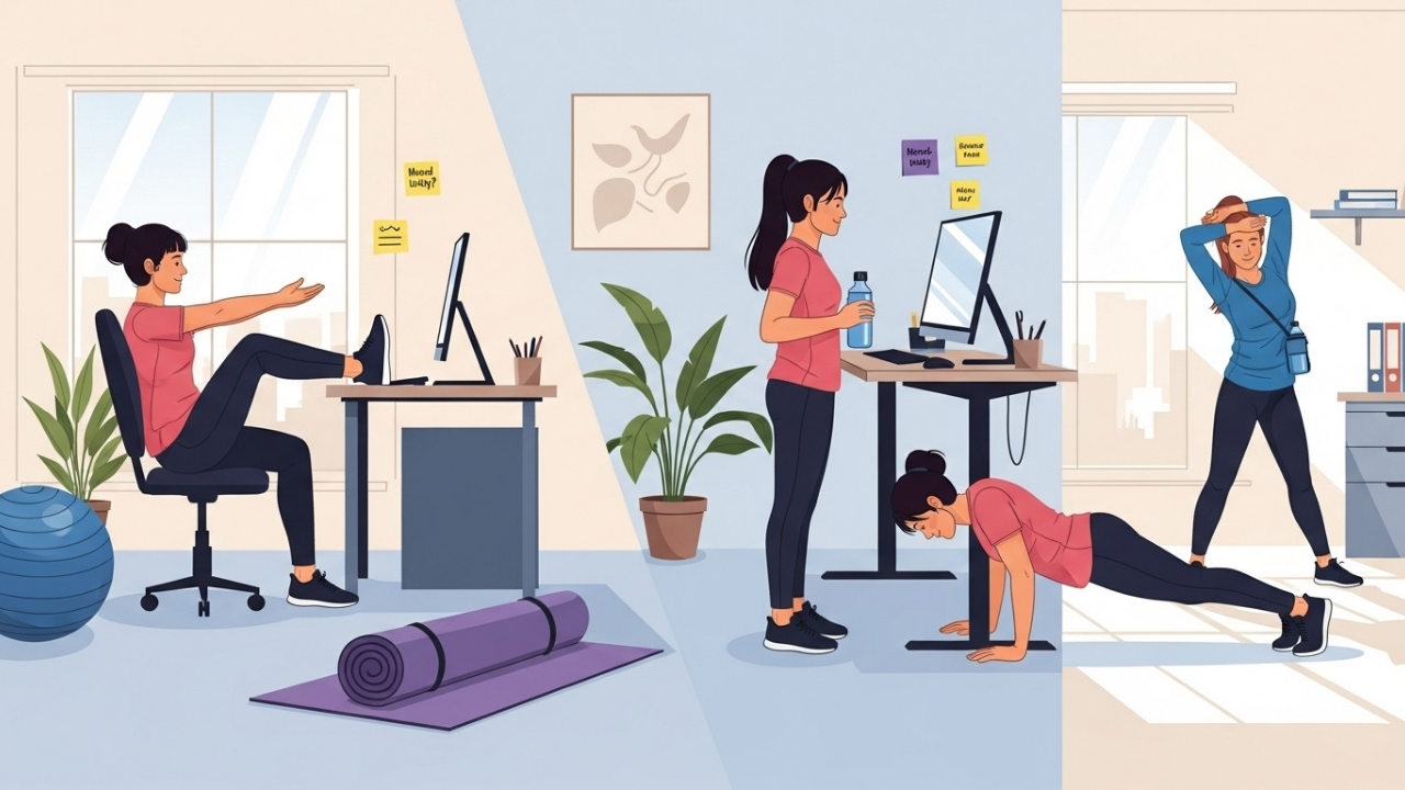 How To Stay Active With A Desk Job Lifestyle