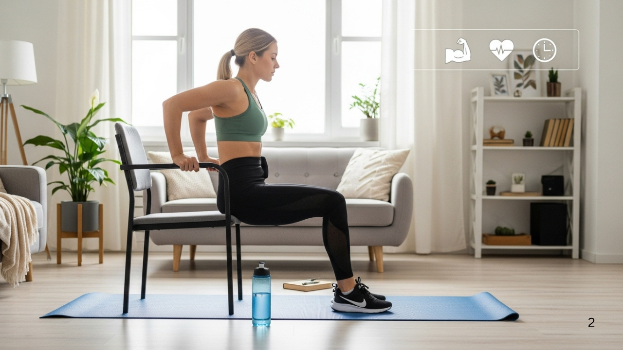 How To Tone Arms At Home Without Weights