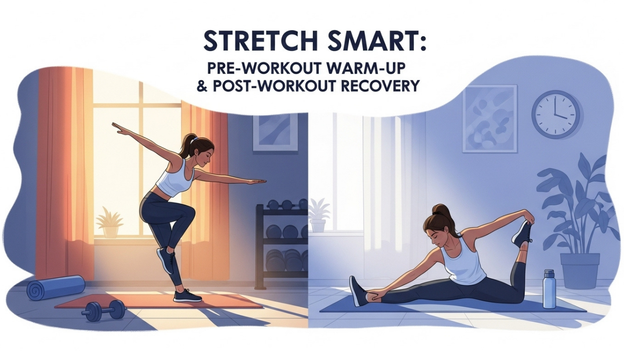 Stretching Routine Before And After Workouts